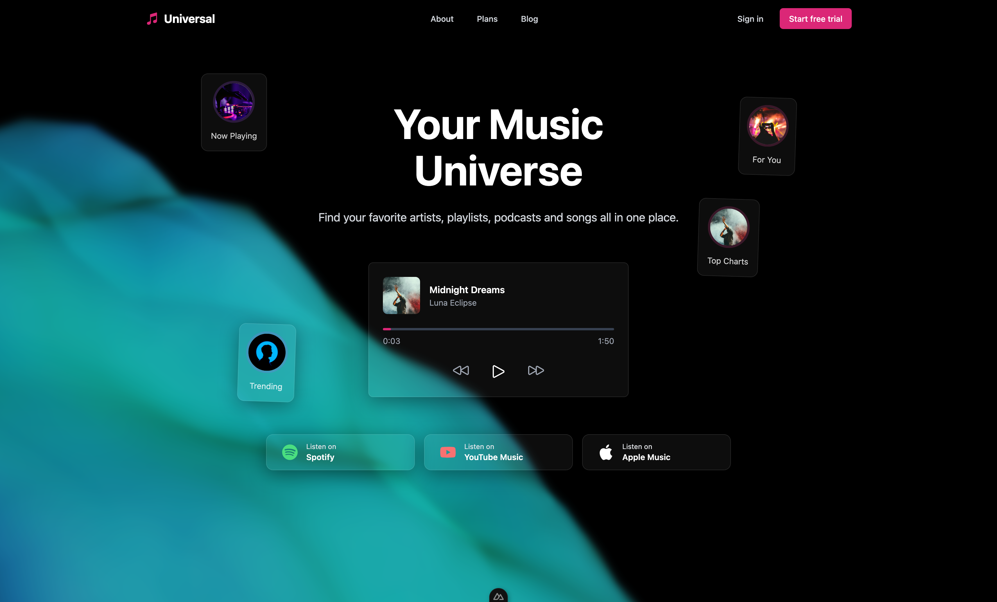 Harmony Web Template