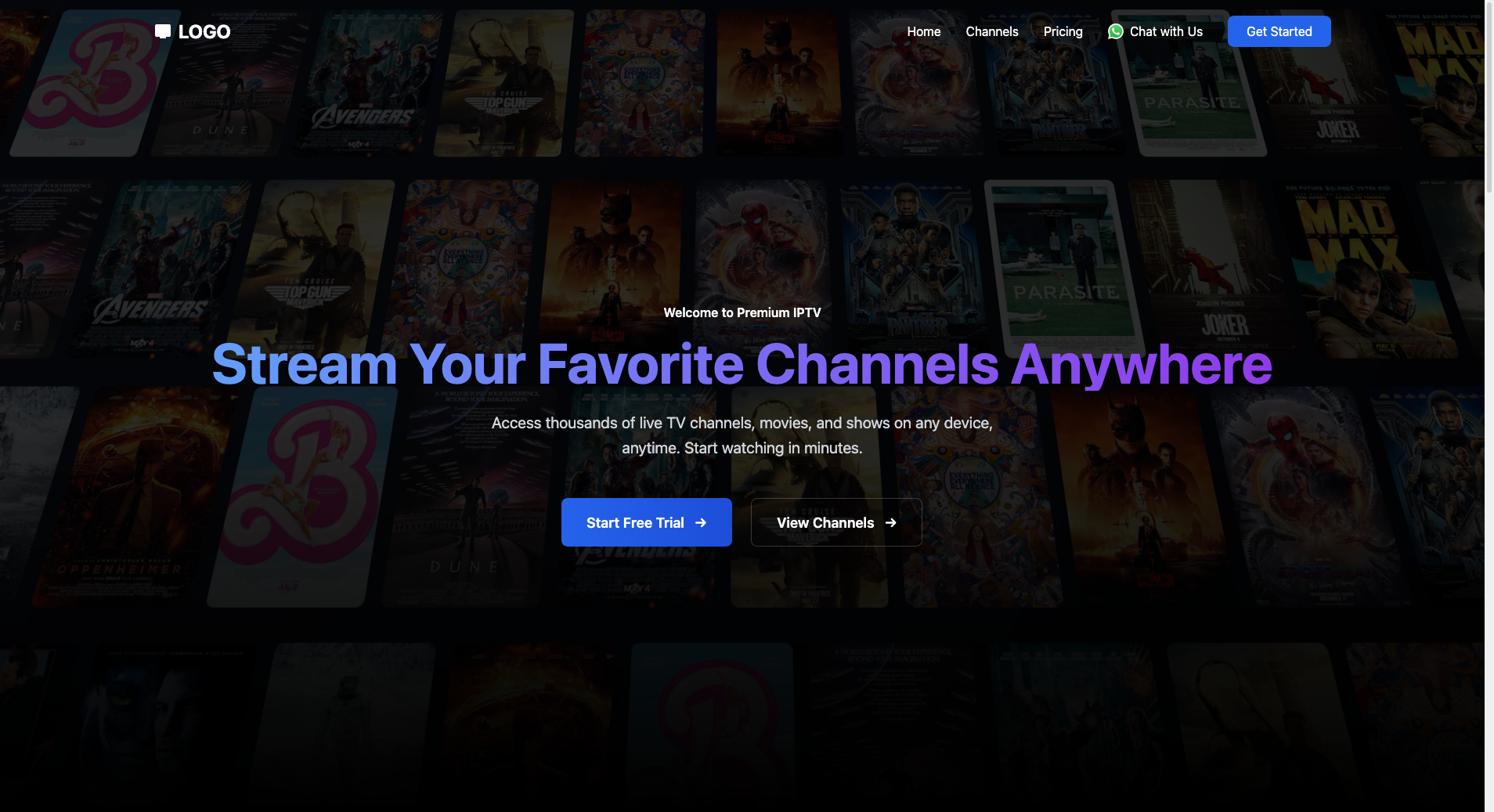 IPTV Static Template
