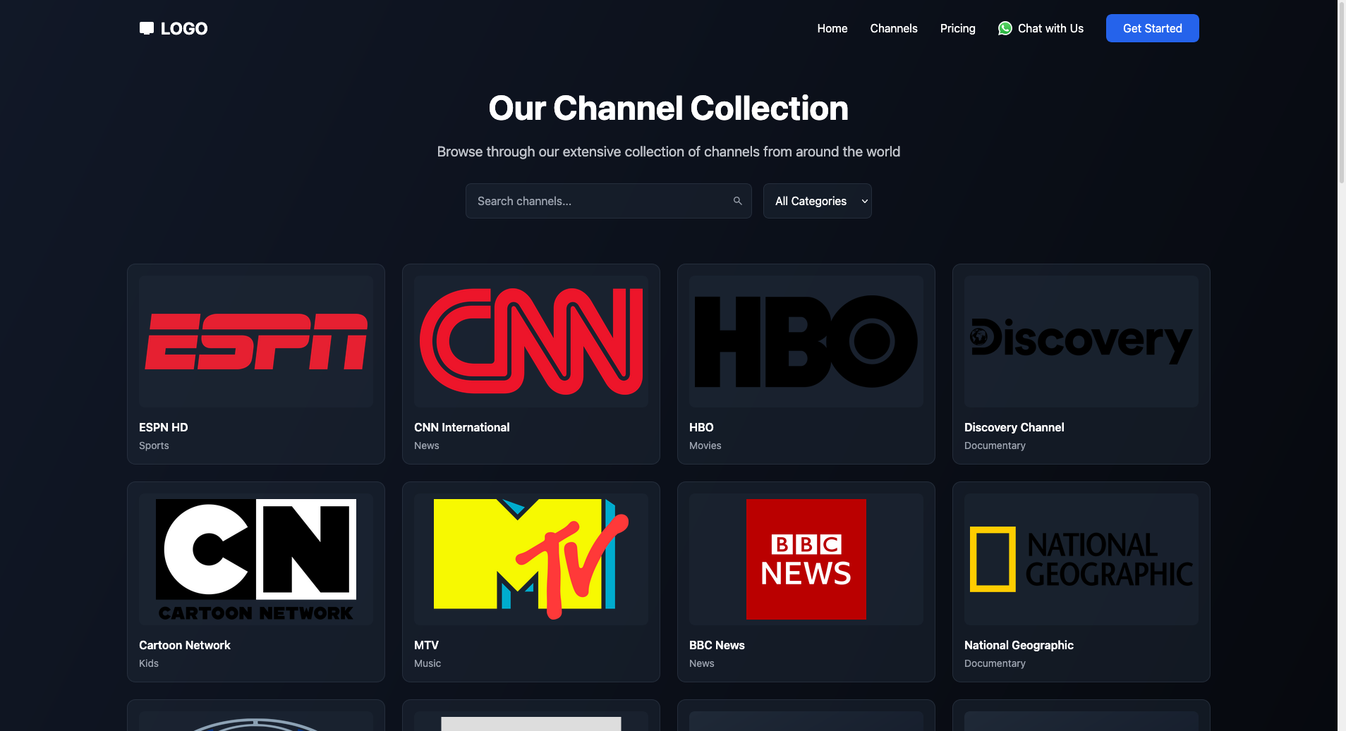 IPTV Static Template thumbnail 3